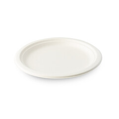 Biodegradable plate cutout, Png file.