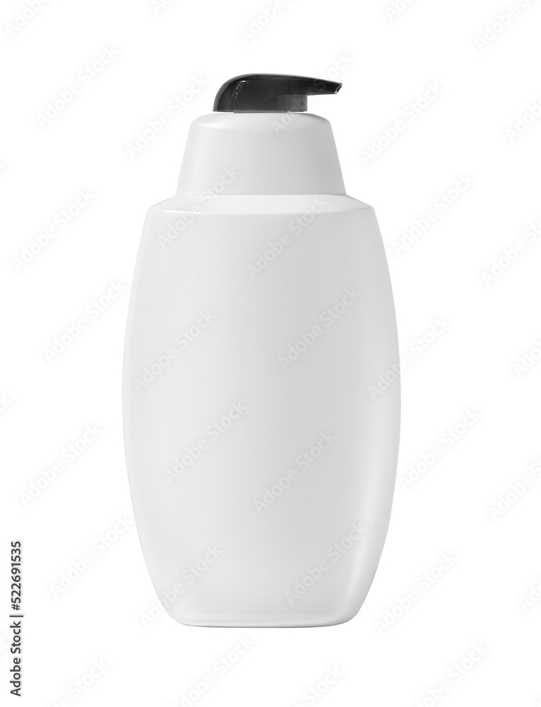 Canvas Prints shampoo bottle isolated