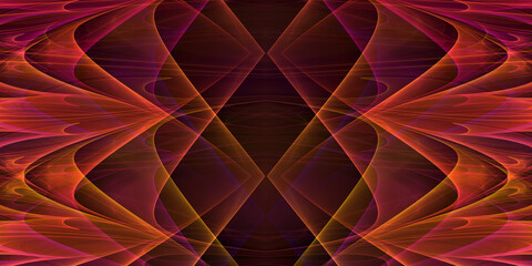 Grafische Fraktale Elemente für Druck und Design Hintergründe