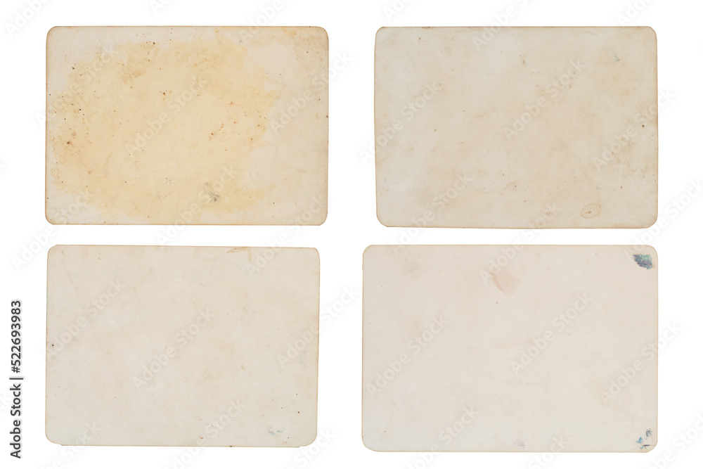 Wall mural set of photo paper with dusty and grungy texture and surface. use for image overlay effect with spac