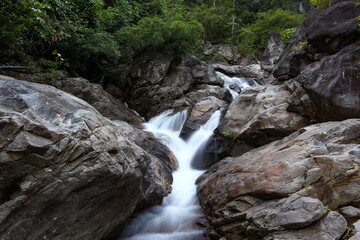 Fototapeta premium waterfall in the forest