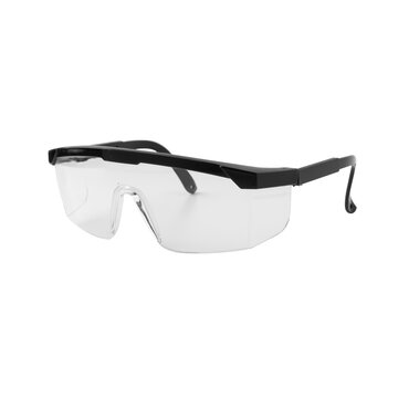 Safety glasses cutout, Png file.