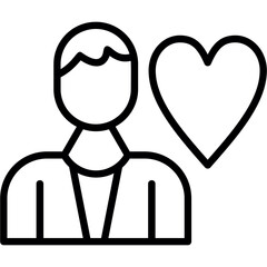 Obraz premium Philanthropy Icon