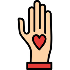 Obraz premium Volunteer Icon