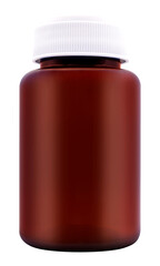 pill bottle supplement, bottle medicine plastic for mock-up