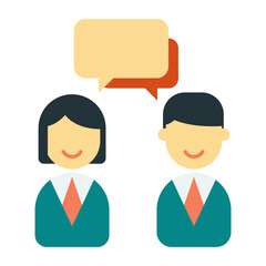 Fototapeta premium Teamwork icon isolated on transparent background