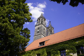 Magdeburg Cathedral officially called the Cathedral of Saints Maurice and Catherine, is a...