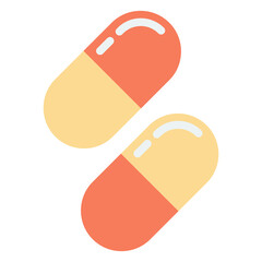 Hospital icon isolated on transparent background