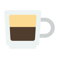 Food and cafe icon isolated on transparent background