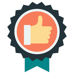 Food and cafe icon isolated on transparent background