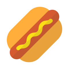 Food and cafe icon isolated on transparent background