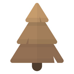 Christmas icon isolated on transparent background
