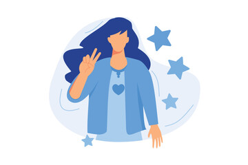 Family planning Reproductive health service, family consultation, women healthcare, choosing contraception method, pregnancy planning flat design modern illustration