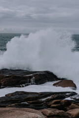 Obraz premium cote bretonne, ploumanac'h