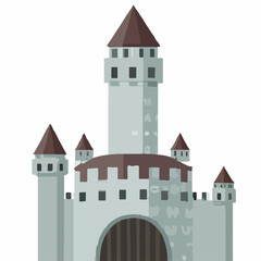 fantasy castle illustration