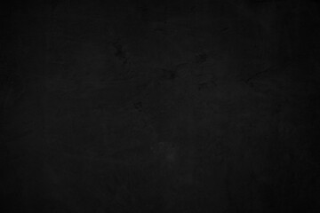 Obraz premium Black concrete texture for background. Abstract color scratched surface wall grey dark. Blackboard blank.