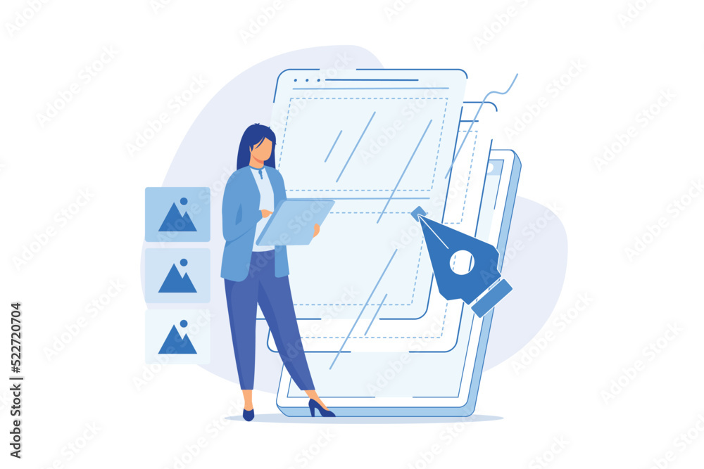 Poster ui and ux design mobile app ui design, website ux, user interface, interaction experience, web devel