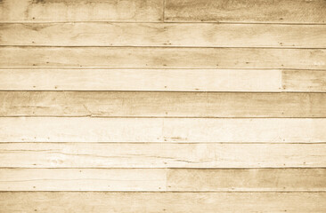 Obraz premium Brown wood plank texture wall background. Board wooden light nature decoration.