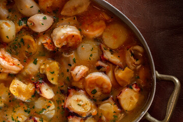 Seafood ragout