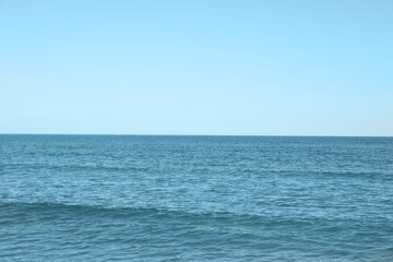 Fototapeta premium Beautiful view of sea on sunny day