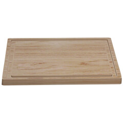 Wooden chopping board Wooden tray Light wood PNG 3d illustration