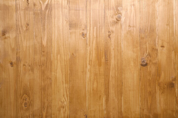 Naklejka premium Texture of wooden surface as background, top view