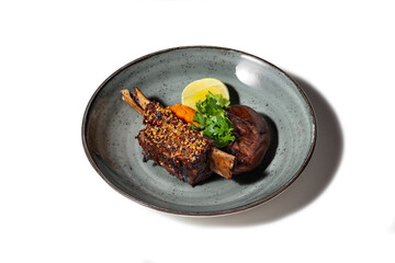 BBQ Pork Rib with Shiitake Mushroom