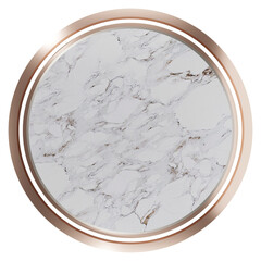 podium marble  Circular base for product display set included 3d illustration display stand