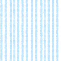 Light blue whimsical vertical lines. Striped seamless repeat pattern. Isolated illustration on white background. Asset for overlay, texture, montage, collage, greeting, invitation card or banner.