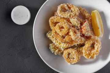 Breaded vegetables