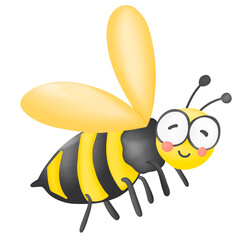 Cute Bee watercolor