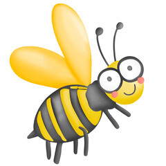 Cute Bee watercolor