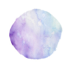 blue and purple watercolor stain brush stroke frame isolated ,blue and purple watercolor png file clipart