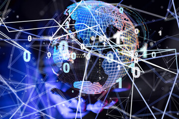 Best Internet Concept of global business from concepts series