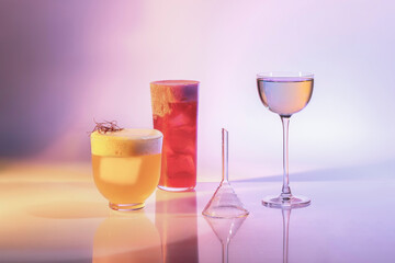 Assorted cocktails