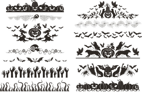 Halloween dividers collection