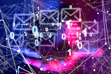 Mail Communication Connection message to mailing