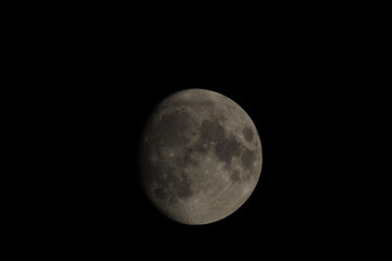 Obraz na płótnie Canvas full moon photo in the nigth