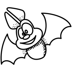 Cartoon Bat 