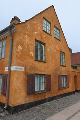 old yellow house in copenhagen