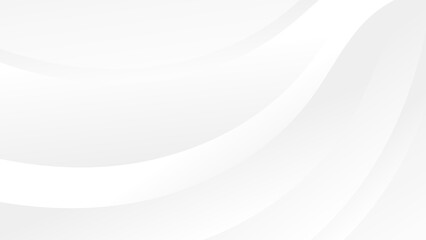 abstract modern curve white and grey gradient color geometric pattern background for website banner and graphic art design project