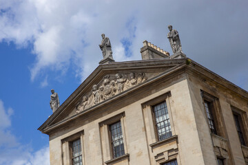 Fototapeta na wymiar Oxford university. engeland, oxfordshire