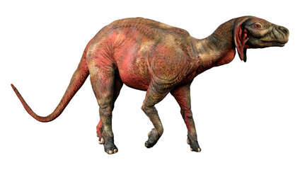 3D Rendering Fantasy Creature on White