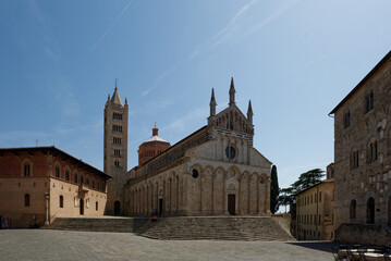 Fototapeta na wymiar Italien - Toskana - Massa Marittima - Kathedrale San Cerbone