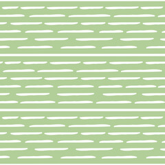 Green seamless pattern with white horizontal lines.