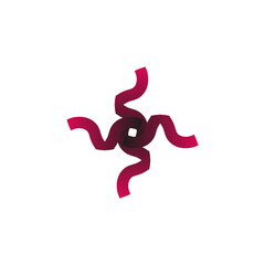 company logo with abstract concept