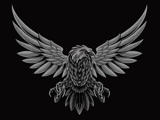eagle vector design, color editable