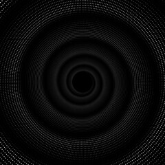 Speed lines in circle form.