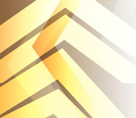 yellow vector background geometric shapes Decorative design in simple style for advertisements, brochures, leaflets placed on brown background.