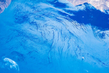 Simply Blue. Digital Enhancement. Elements by NASA 
